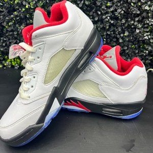 AIR JORDAN 5 LOW GOLF “FIRE RED”
